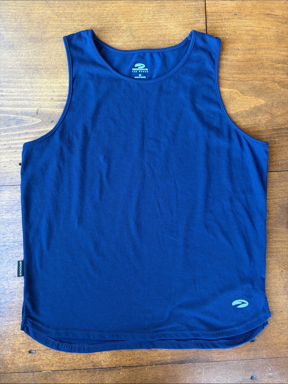 Brooks Women's Navy Tank Tank Sz M